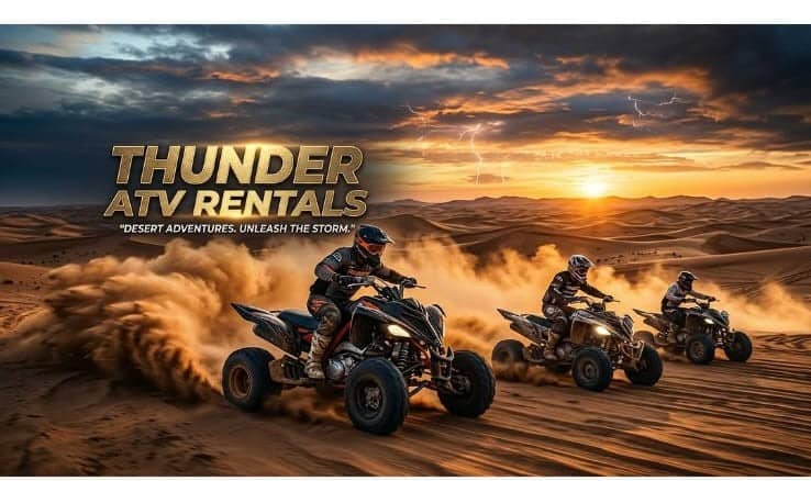 Dubai desert quad bike tour