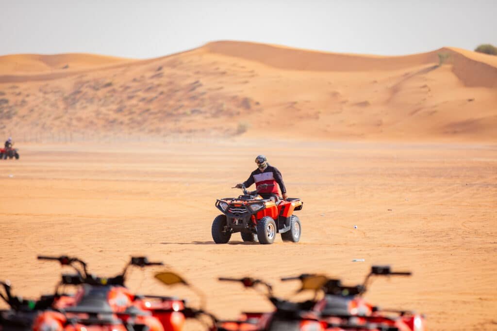 Quad biking Dubai location