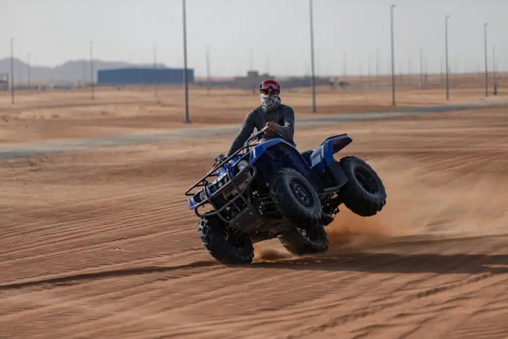 Adventure-filled Quad Bike Tour across Dubai’s golden desert dunes