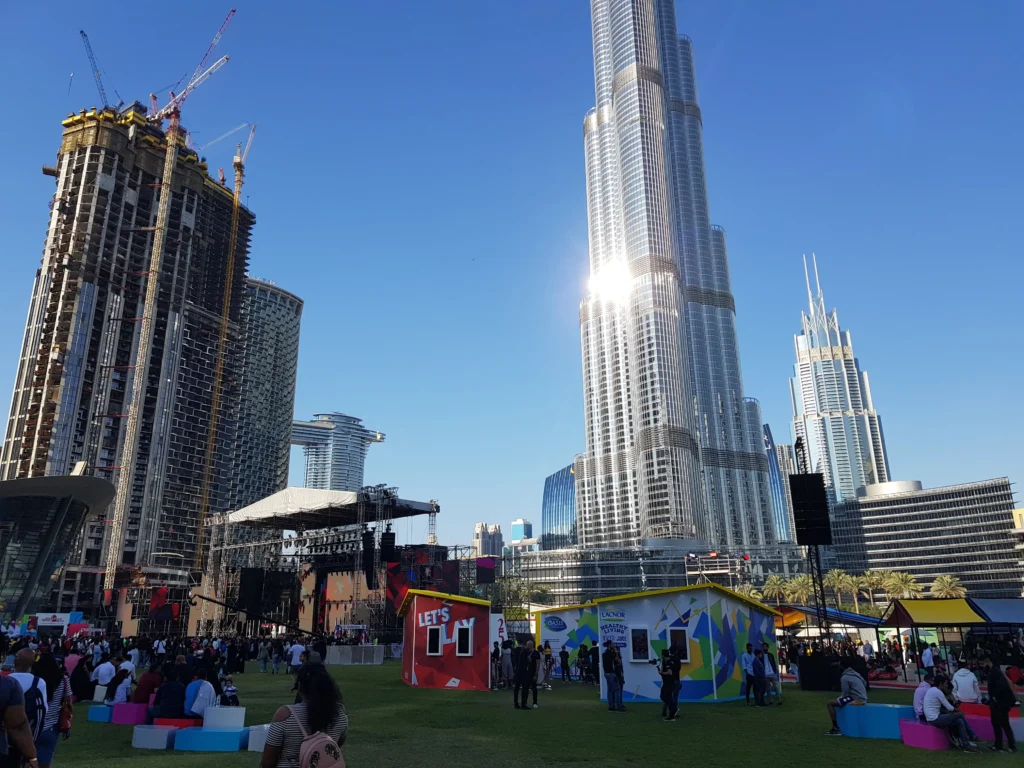 burj park visitors