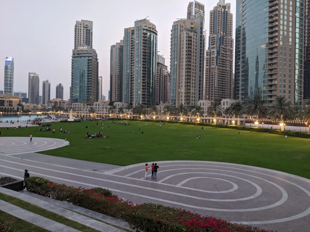 burj park best time to visit