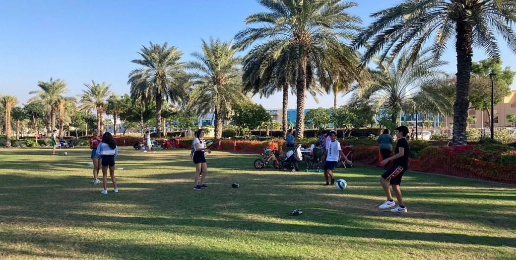 How to Book a Football Pitch at Al Barsha Pond Park