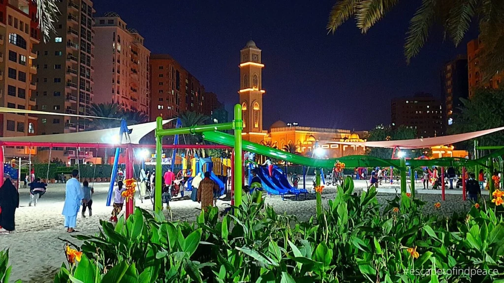 What Play Areas Are Available for Kids at Al Barsha Pond Park