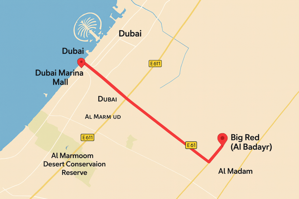 Desert Safari with Dune Buggy  Dubai Marina