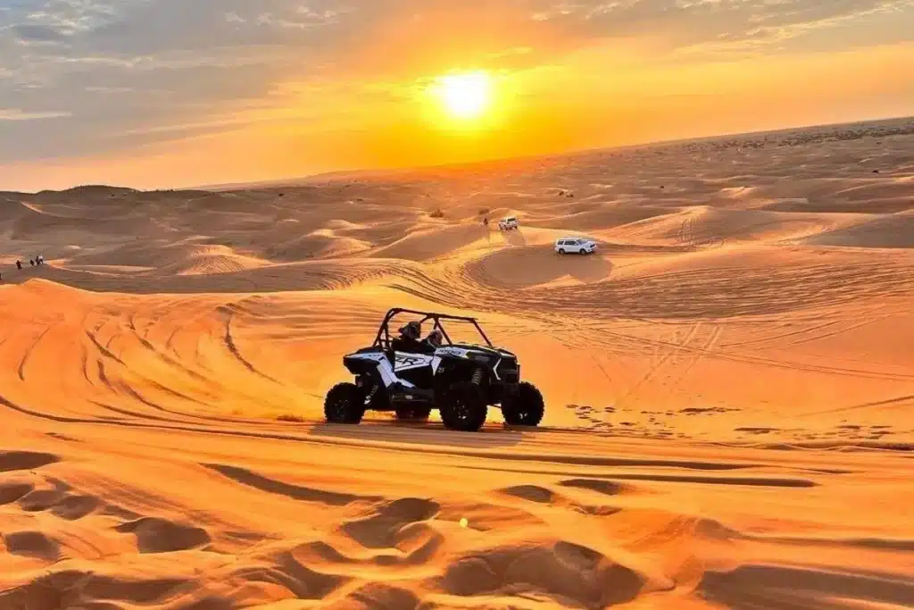 Quad BIke with dune