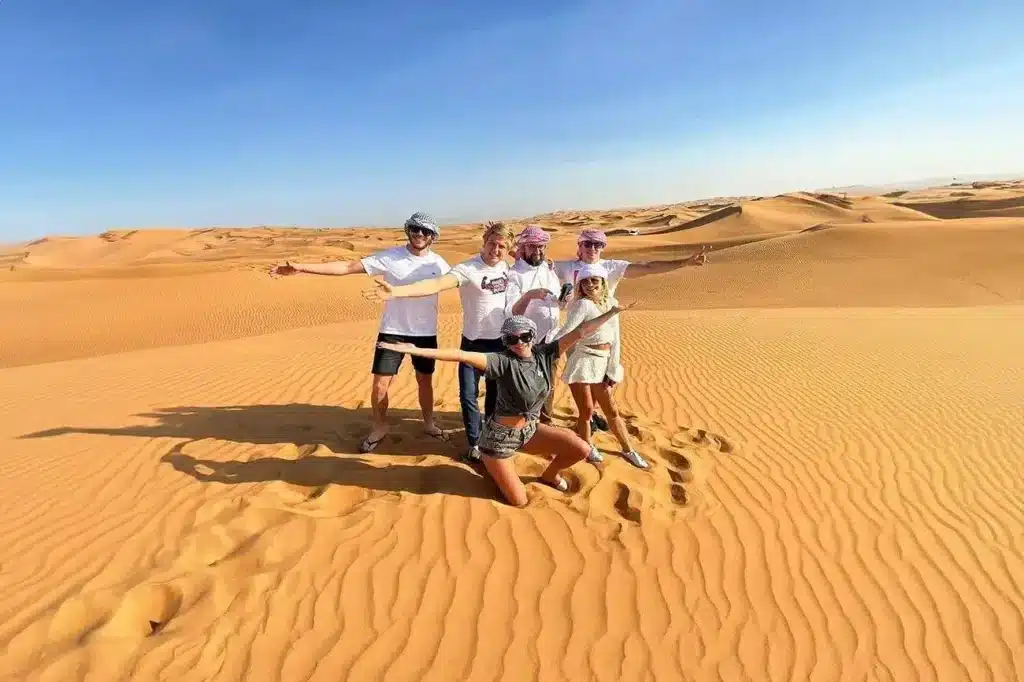 desert morning safari