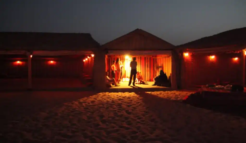 overnight desert safari place