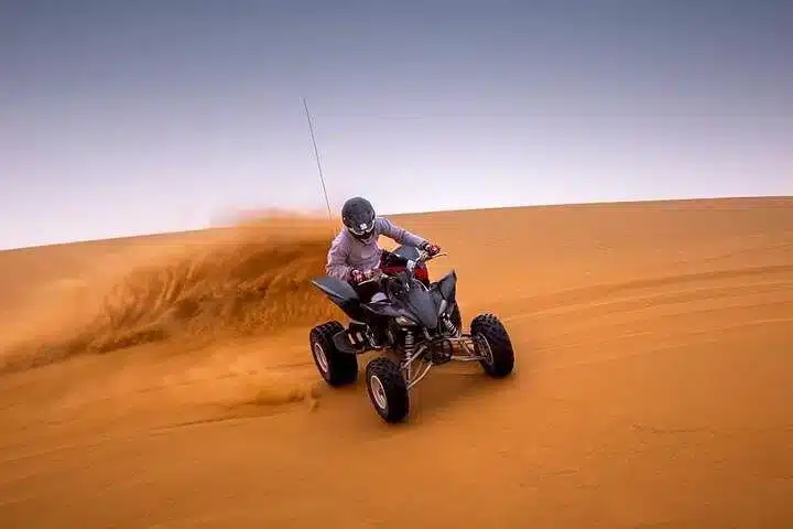 quad bike morning